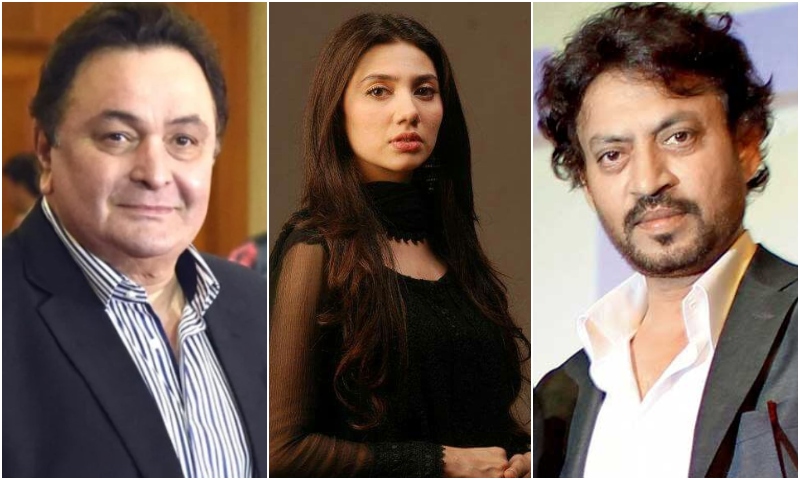 ماہرہ خان کا عرفان خان اور رشی کپور کو خراج تحسین