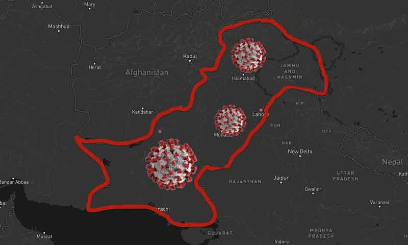 پاکستان میں کورونا وائرس کے سفر پر ایک نظر پاکستان میں کورونا وائرس کے سفر پر ایک نظر