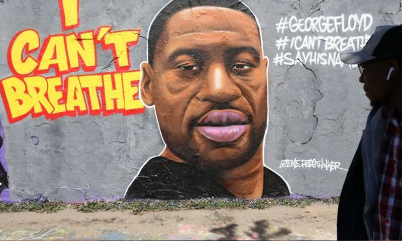 امریکی سیاہ فارم کی ہلاکت کامذاق اڑانے پر تین نوجوان گرفتار