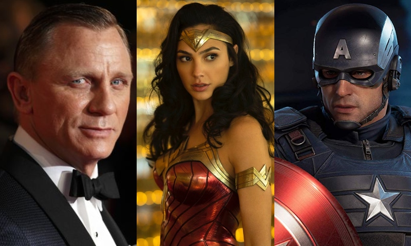 جیمزبانڈ، ونڈر وومن اور ایونجرز کورونا کی وجہ سے پیچھے ہٹ گئے