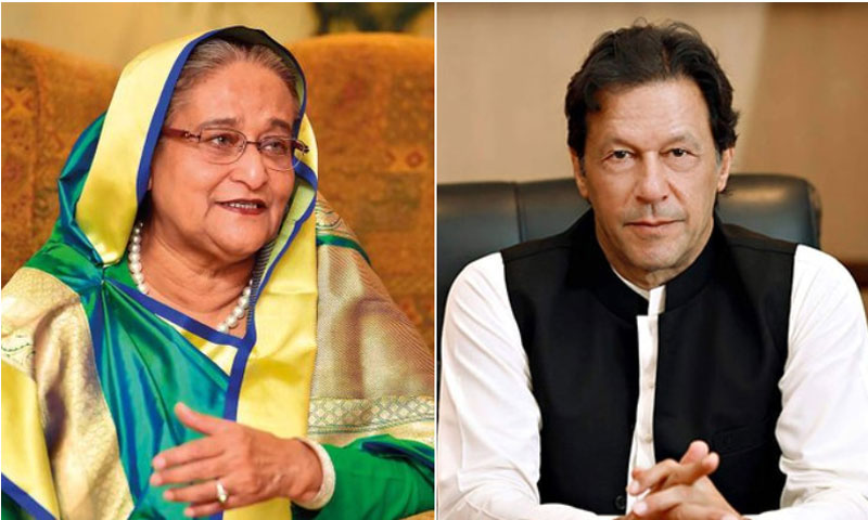 وزیراعظم کی بنگلہ دیشی ہم منصب شیخ حسینہ واجد کو دورہ پاکستان کی دعوت