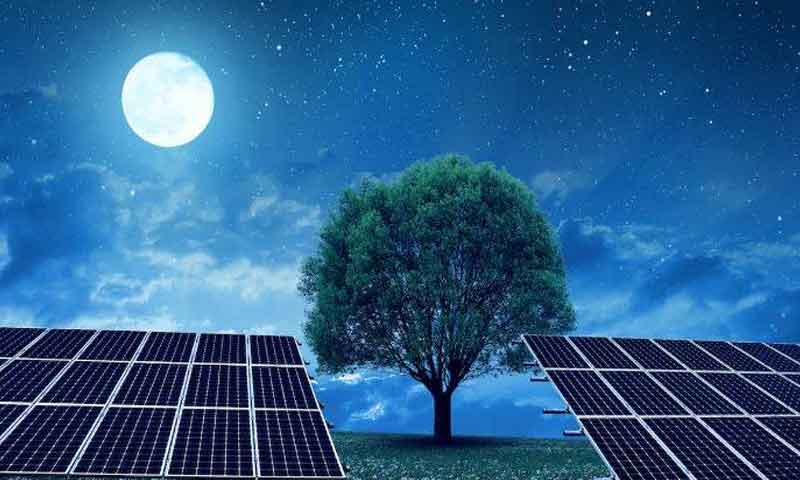 رات میں بجلی بنانے والے اینٹی سولر پینل تیار