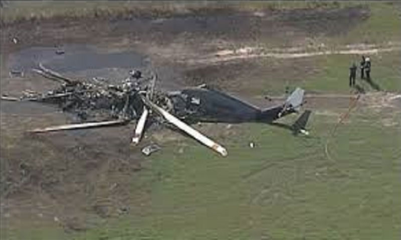 جنوبی کیلیفورنیا میں تربیتی مشق کے دوران ہیلی کاپٹر گر کر تباہ