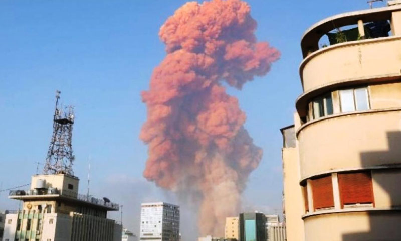 بیروت: لبنان ایک مرتبہ پھر دھماکوں سے گونج اٹھا، متعدد افراد زخمی