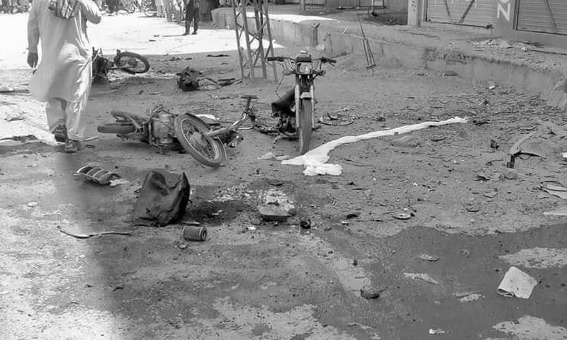 چمن میں ہونے والے دھماکے کا مقدمہ درج