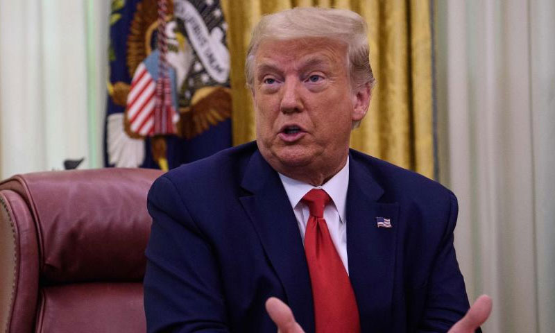 امریکی صدر کا ’’کورونا امدادی بل‘‘ پر مذاکرات ختم کرنے کا اعلان