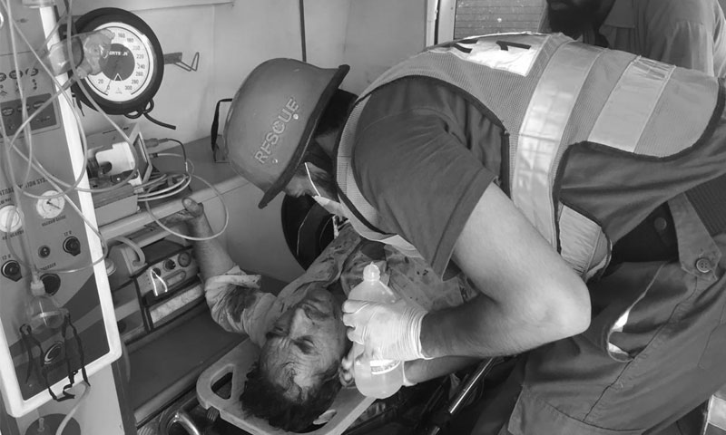 نوشہرہ: کباڑ کی دکان میں مارٹر گولہ پھٹنے5 افراد جاں بحق