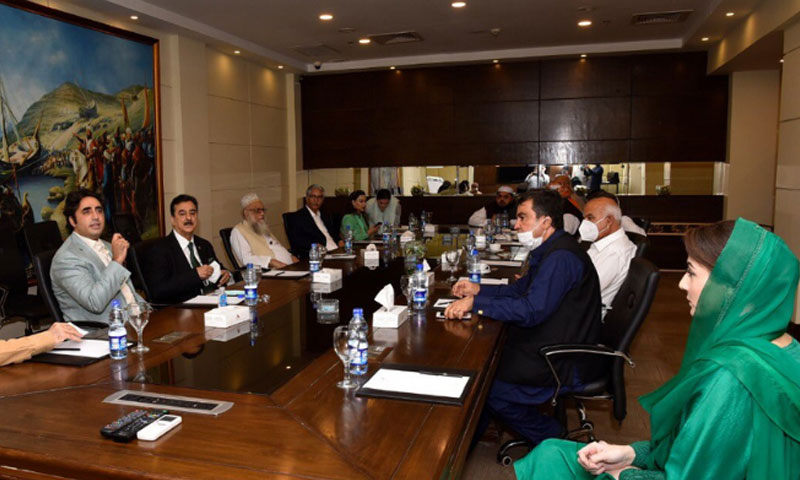 حزب اختلاف نے پی ڈی ایم کا ڈھانچہ تشکیل دے دیا