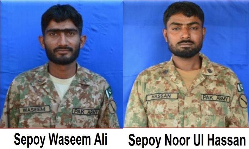 بھارتی فوج کی ایل او سی پر بلا اشتعال فائرنگ، پاک فوج کے2جوان شہید