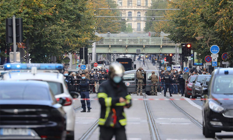 فرانس کے چرچ میں حملہ، 3 افراد ہلاک
