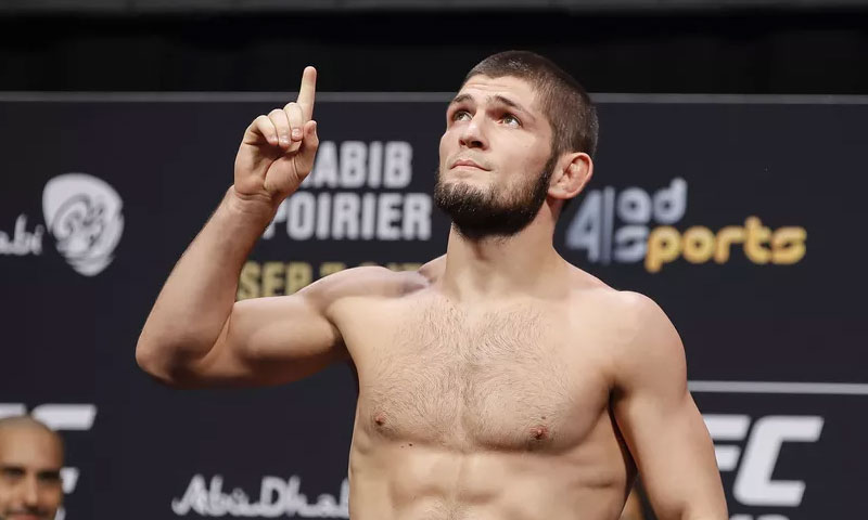 ناقابل شکست مارشل آرٹسٹ خبیب کا ریٹائرمنٹ کا اعلان ناقابل تسخیر مارشل آرٹسٹ خبیب کاریٹائرمنٹ کا اعلان