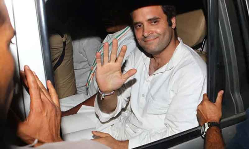 بھارت: کانگریسی رہنما راہول گاندھی کو حراست میں لے لیا گیا 