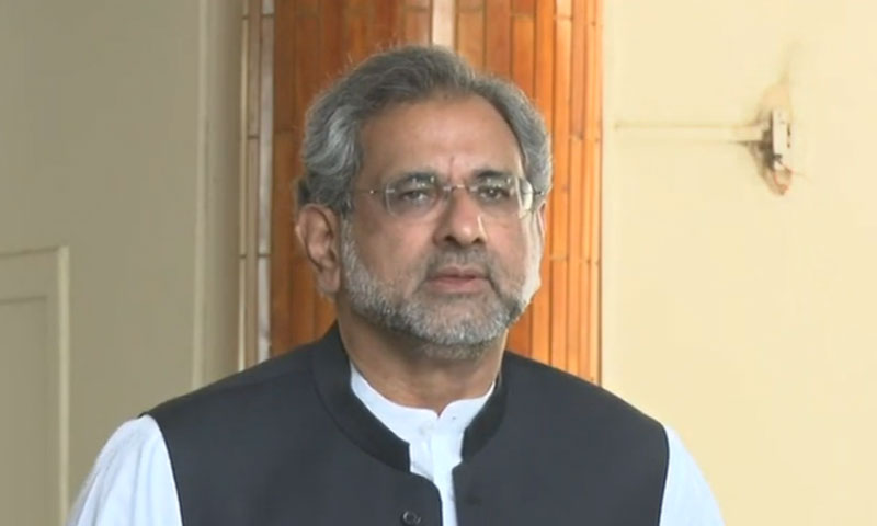 نوٹس پر اللہ کے سوا کسی سے معافی نہیں مانگوں گا، شاہد خاقان عباسی