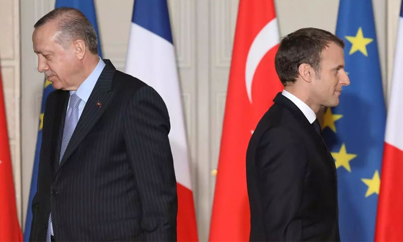 ایردوان کی دھمکیوں کو تسلیم نہیں کرتے، فرانس