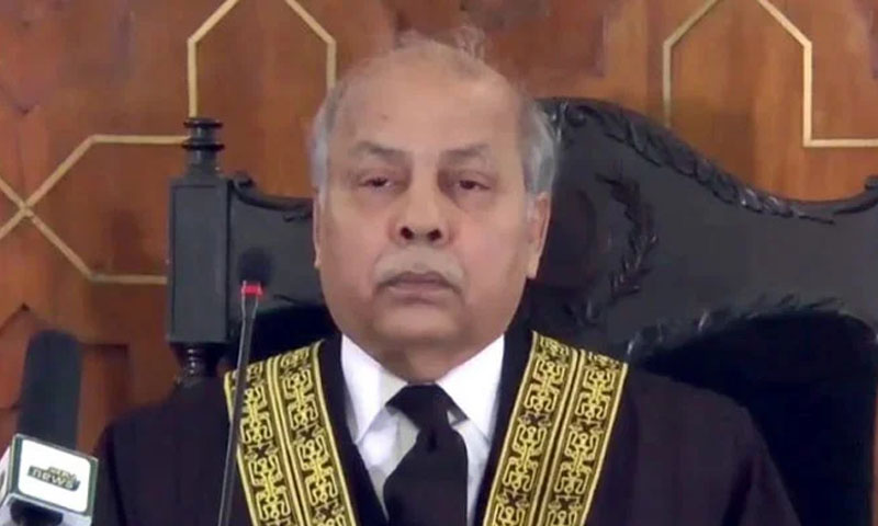 پشاور میں ماحولیاتی آلودگی پر چیف جسٹس برہم