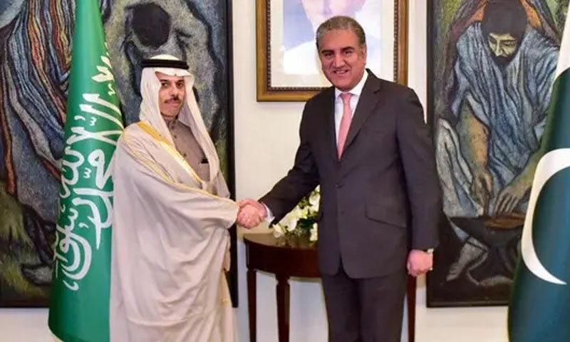 شاہ محمود قریشی کا سعودی ہم منصب سے ٹیلیفونک رابطہ