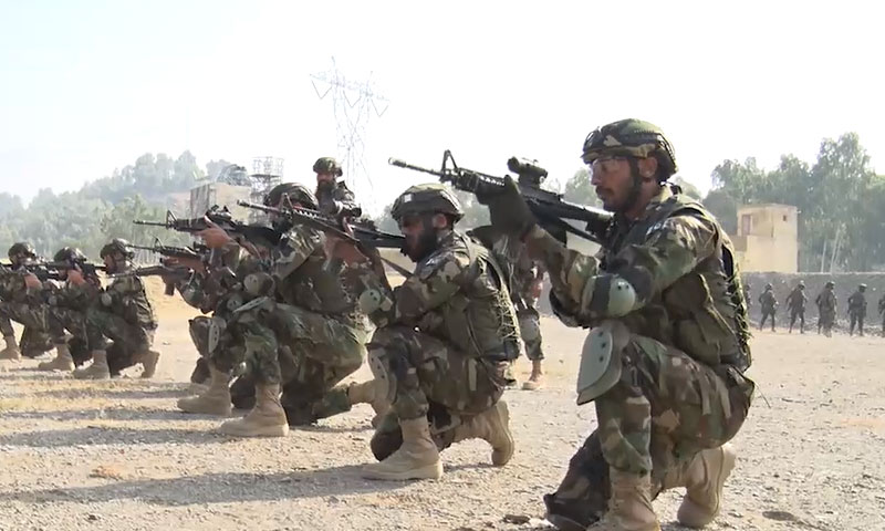 پاکستان اور روس کے درمیان فوجی مشقیں جاری