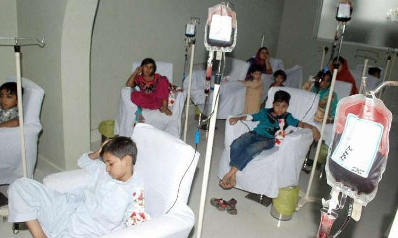 تھیلسیمیا کا شکار بچوں کی زندگیاں بچانے کیئلے پنجاب پولیس میدان میں آگئی