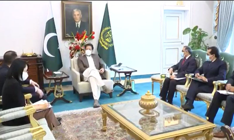 وزیراعظم سے چینی سفیر کی ملاقات