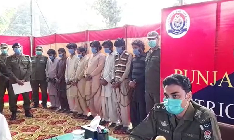 سونے کے تاجروں کے قتل میں ملوث 8 ملزمان گرفتار