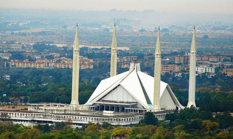 فیصل مسجد کا ہال سیل ٹک ٹاک (tik tok)