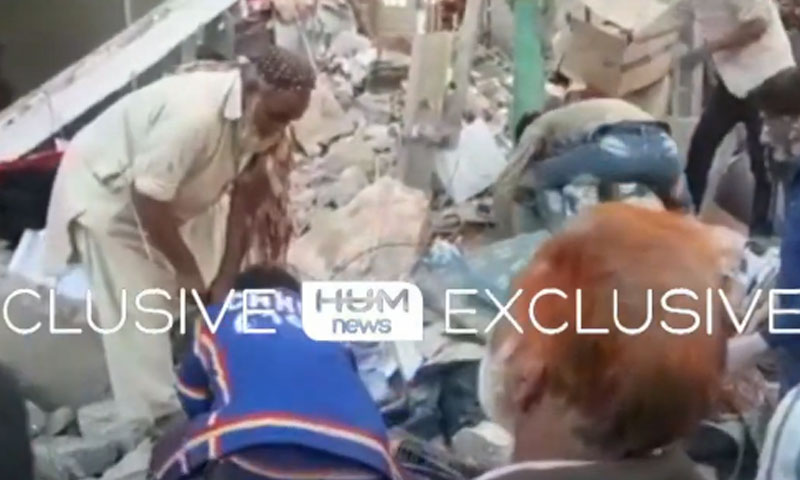 کراچی: دعاچوک کےقریب سلنڈردھماکہ،4افراد زخمی