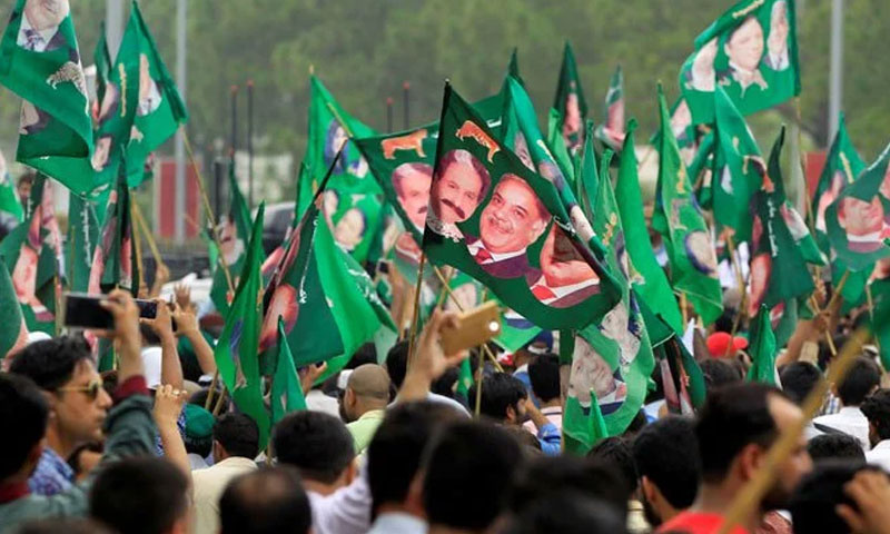 ن لیگی اراکین اسمبلی کے استعفے  آنا شروع