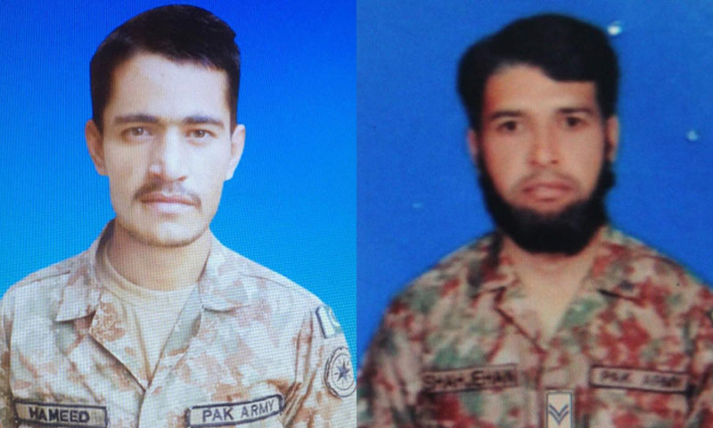 ایل او سی: بھارتی فوج کی بلا اشتعال فائرنگ، دو جوان شہید