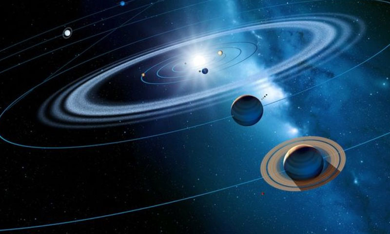 مشتری اور زحل آج قریب ترین نظر آئیں گے