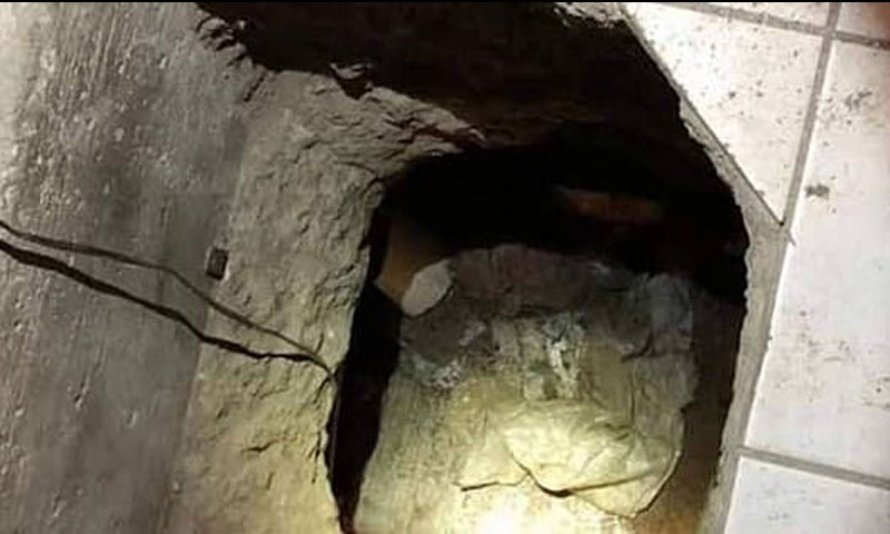 محبوب کے گھر تک سرنگ کھودنے والا عاشق گرفتار