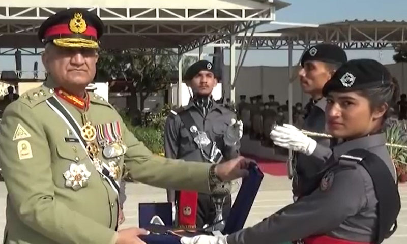 آرمی چیف کا اے ایس ایف اہلکاروں کی تربیت پر اطمینان کا اظہار