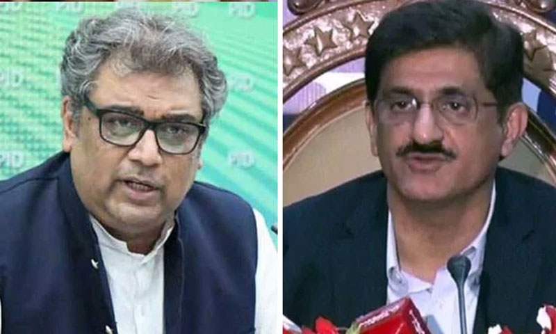 وزیراعلیٰ سندھ اور علی زیدی کی لڑائی میں نیا موڑ وزیراعلیٰ سندھ اور علی زیدی کی لڑائی میں نیا موڑ