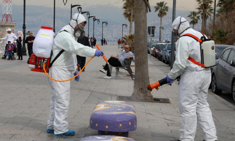 کورونا: لبنان، اسپتالوں میں گنجائش ختم، آکسیجن نہ ملنے پر اموات ہونے لگیں