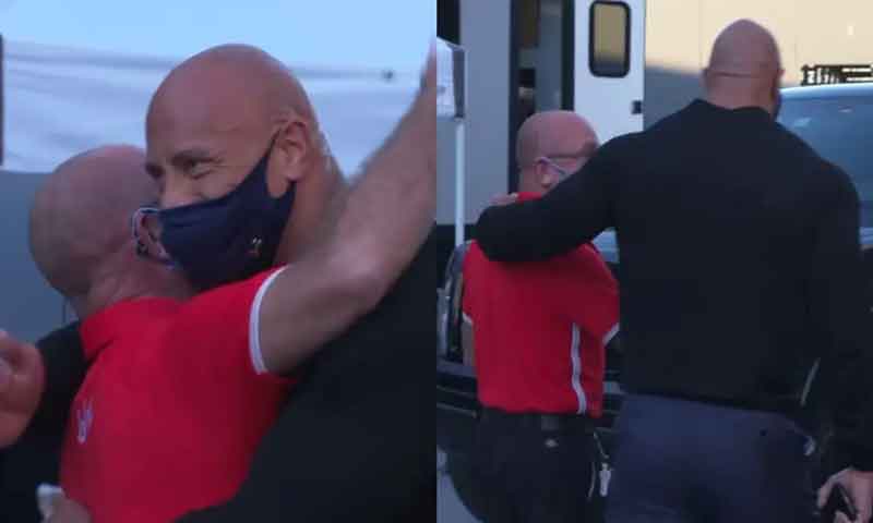 فلموں میں جان دار کردار نبھانے والے ’دی راک‘ حقیقت میں بھی جی دار