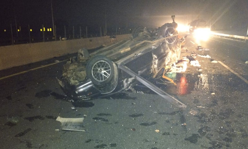 شجاع آباد: ٹریفک حادثہ، تین افراد جاں بحق، تین زخمی