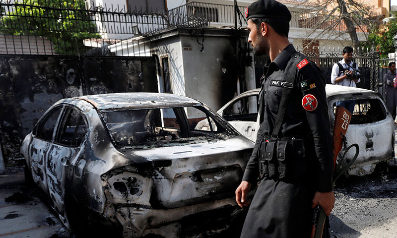 چینی قونصل خانے پرحملہ کیس:کالعدم تنظیم کے 5 کارندوں پر فرد جرم عائد