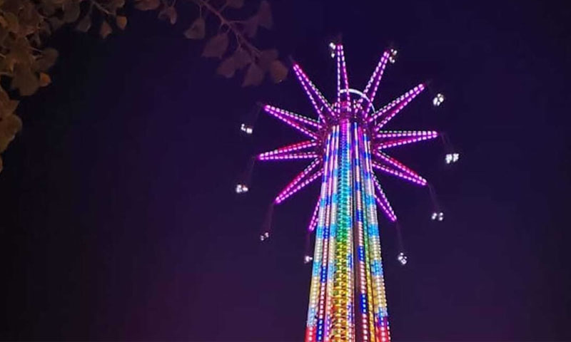 دنیا کا بلند ترین جھولا عوام کیلئے کھول دیا گیا