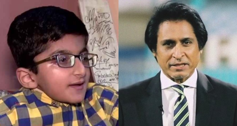 14 سالہ بچہ رمیض راجہ کے نقشِ قدم پر چل پڑا