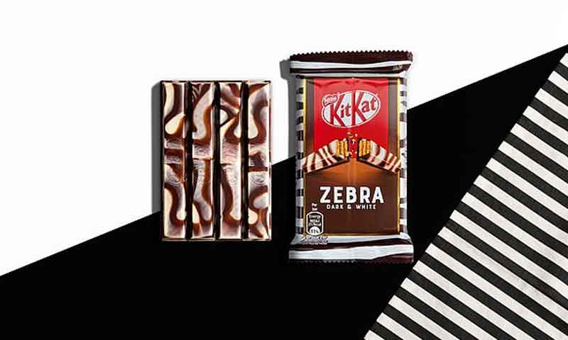 اب مزیدار زیبرا چاکلیٹ