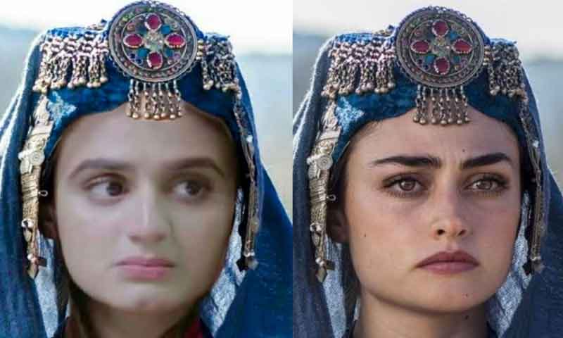 حرامانی نے دھارا حلیمہ سلطان کا روپ