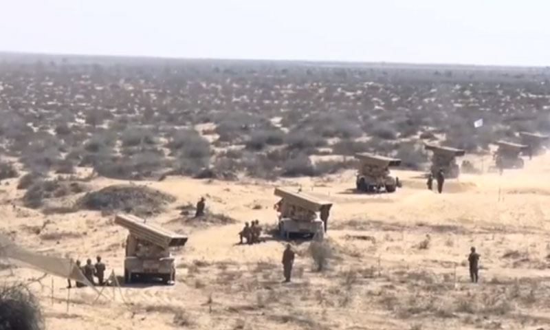 پاک فوج کی سالانہ تربیتی مشق ضرب حدید جاری