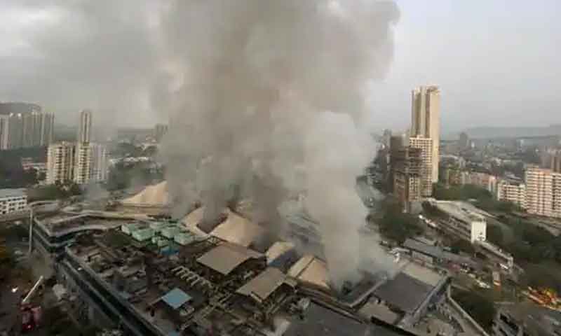 بھارت: کورونا سینٹر میں آتشزدگی سے 10 افراد ہلاک