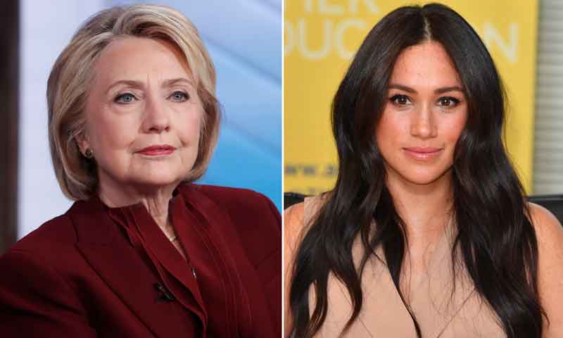 ہیلری کلنٹن میگھن مارکل کی حمایت میں بول پڑیں