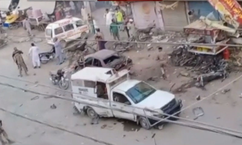 رینجرز موبائل پر بم دھماکے کا واقعہ: مبینہ دہشتگرد سامنے آگیا