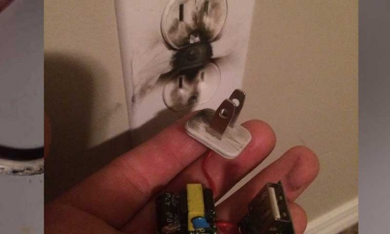 آئی فون کا چارجر پھٹنے سے لڑکی کا چہرا جل گیا