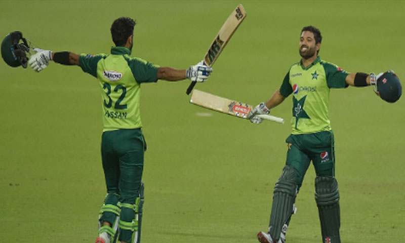 پاکستان نے ٹی ٹوئنٹی کا سب سے بڑا ہدف حاصل کر لیا