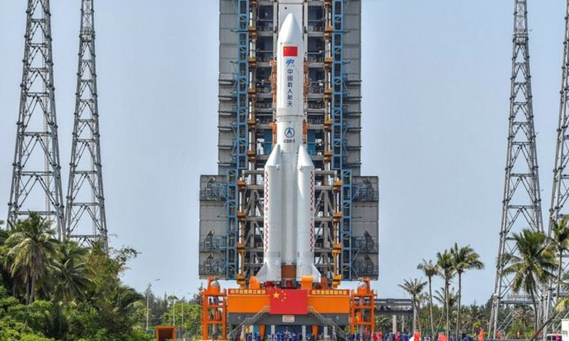 خلائی اسٹیشن کی تعمیر کی جانب چین کا اہم قدم، ماڈیول خلا میں روانہ