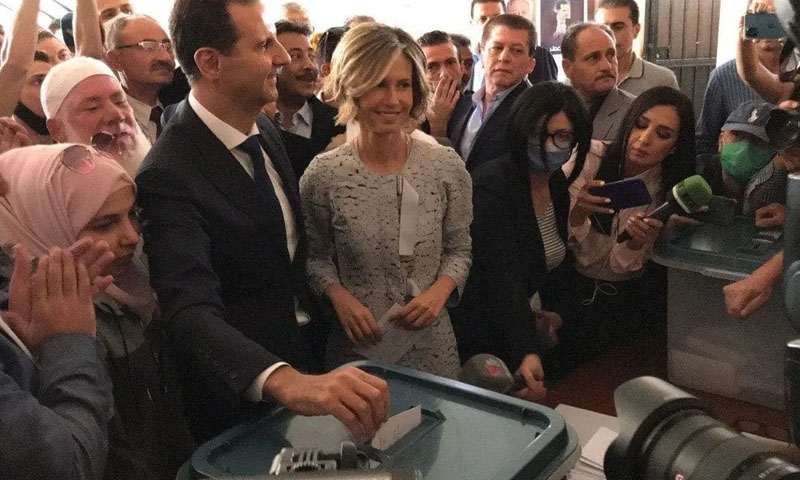 شام: صدارتی انتخابات کیلیے پولنگ جاری