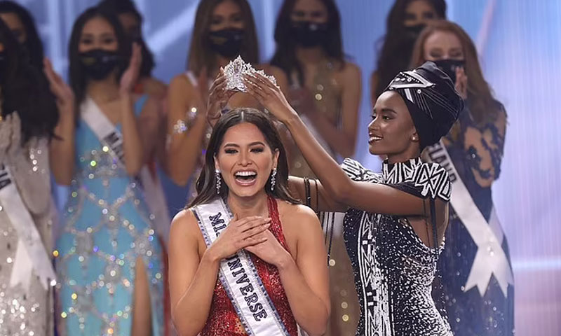 میکسیکو کی آنڈریا میزا مس یونیورس 2021 منتخب