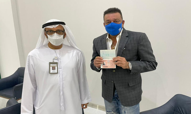 بالی وڈ اداکار سنجے دت کو متحدہ عرب امارات کا گولڈن ویزہ مل گیا